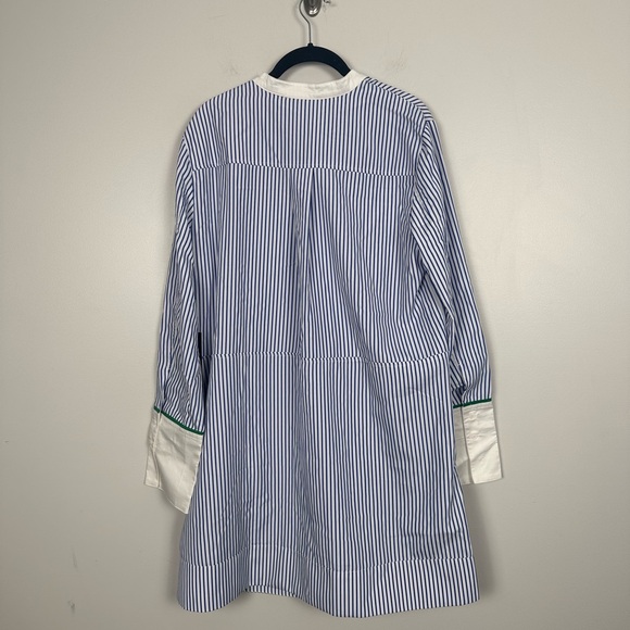 POMANDER PLACE Blue Stripe Rohan Shirt Dress - Picture 7 of 10